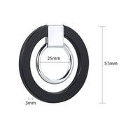 wlons Magnetic 360 Degree Rotatable Mobile Phone Ring Holder(White)