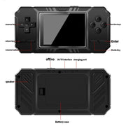 S8 3.0 inch Screen Classic Handheld Game Console Built-in 520 Games(Black)