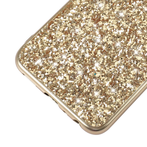 For Samsung Galaxy A23 Glitter Powder Shockproof TPU Phone Case(Gold)