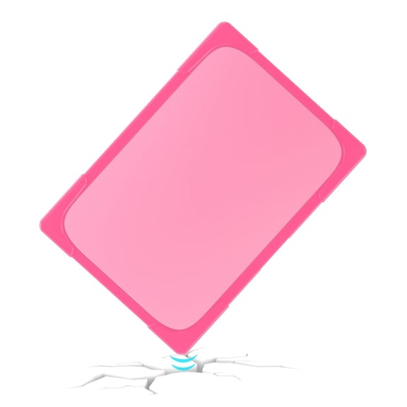 TPU + PC Two-color Anti-fall Laptop Protective Case For MacBook Pro 16.2 inch A2485 2021(Rose Red)