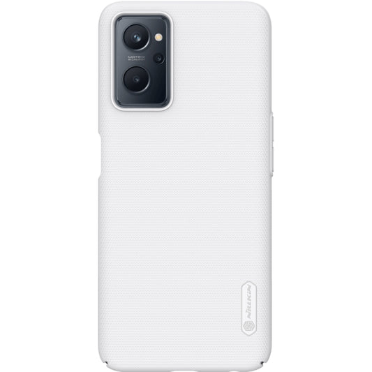 For OPPO Realme 9i NILLKIN Frosted PC Phone Case(White) - Realme Cases by NILLKIN | Online Shopping South Africa | PMC Jewellery | Buy Now Pay Later Mobicred