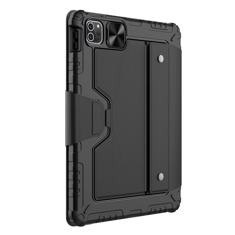 For iPad Air 10.9 2020 / Air 4 / Air 5 / Pro 11 2020 / 2021 / 2022 NILLKIN Bluetooth Touch Keyboard Smart Tablet Case(Black) - free shipping - PMC TechLife - Order now!