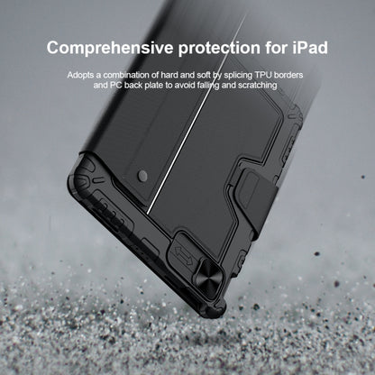 For iPad Air 10.9 2020 / Air 4 / Air 5 / Pro 11 2020 / 2021 / 2022 NILLKIN Bluetooth Touch Keyboard Smart Tablet Case(Black) - free shipping - PMC Jewellery - Order now!
