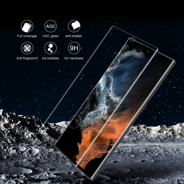 For Samsung Galaxy S22 Ultra 5G NILLKIN 3D CP+MAX Anti-Explosion Full Coverage Tempered Glass Film - free shipping - PMC Jewellery - Order now!