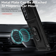 For Samsung Galaxy S21 5G Sliding Camshield Holder Phone Case(Black)