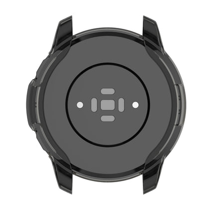For Xiaomi Watch S1 Active / Watch Color 2 TPU Half-pack Watch Case(Transparent Black) - Watch Cases by PMC Jewellery | Online Shopping South Africa | PMC Jewellery | Buy Now Pay Later Mobicred