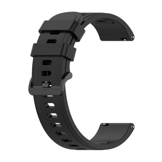 For Xiaomi Watch S1 Active / Watch Color 2 Solid Color Silicone Watch Band(Black) - free shipping - PMC Jewellery - Order now!