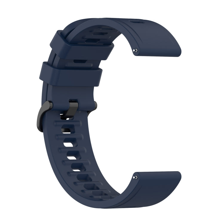 For Xiaomi Watch S1 Active / Watch Color 2 Solid Color Silicone Watch Band(Midnight Blue) - Watch Bands by PMC Jewellery | Online Shopping South Africa | PMC Jewellery | Buy Now Pay Later Mobicred