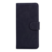 For Nokia X10 / X20 Skin Feel Pure Color Flip Leather Phone Case(Black)