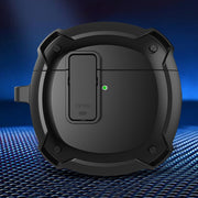 Earphone Protective Case with Switch & Hook For Huawei FreeBuds 4(Black)