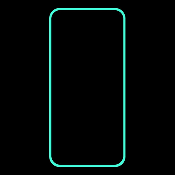 For iPhone 11 / XR Luminous Shatterproof Airbag Tempered Glass Film