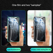 For iPhone 11 / XR Luminous Shatterproof Airbag Tempered Glass Film