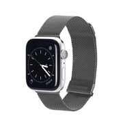 DUX DUCIS Milanese Watchband For Apple Watch Series 9&8&7 45mm / SE 3&SE 2&6&SE&5&4 44mm / 3&2&1 42mm(Gun Grey)
