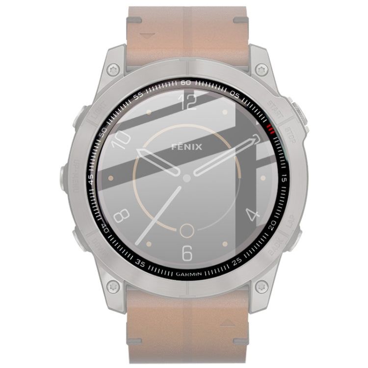 Compatible with Garmin Fenix 7X IMAK HD High Transparent Wear-resistant Watch Screen Protective Film