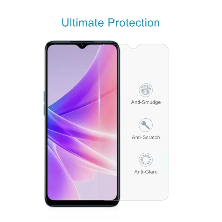 10 PCS 0.26mm 9H 2.5D Tempered Glass Film For OPPO A57 /  A57 4G / A77 / K10 5G / A57e / A57s / K10x / A17 / A77s / A17k / A58 5G / A77 4G / A58x / A56s / A78 / A1x / A38 / A18 / vivo Y36i / vivo G2 / Y03 / Y28 5G - free shipping - PMC TechLife - Order now!