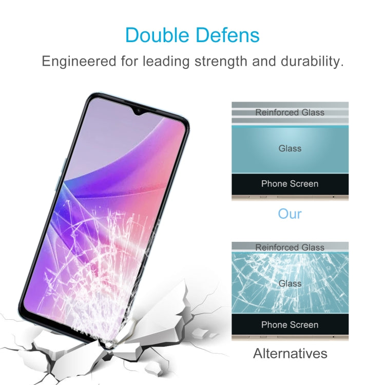 10 PCS 0.26mm 9H 2.5D Tempered Glass Film For OPPO A57 /  A57 4G / A77 / K10 5G / A57e / A57s / K10x / A17 / A77s / A17k / A58 5G / A77 4G / A58x / A56s / A78 / A1x / A38 / A18 / vivo Y36i / vivo G2 / Y03 / Y28 5G - free shipping - PMC TechLife - Order now!