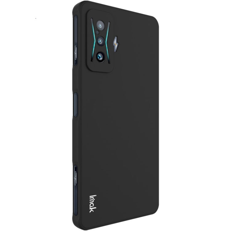 For Xiaomi Redmi K50 Gaming 5G IMAK UC-4 Series Straight Edge TPU Soft Phone Case(Black) - Xiaomi Cases by imak | Online Shopping South Africa | PMC TechLife | Buy Now Pay Later Mobicred