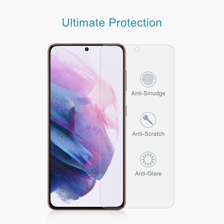 For Samsung Galaxy S21+ 5G 10pcs 0.26mm 9H 2.5D Tempered Glass Film, Fingerprint Unlocking Is Not Supported - Galaxy S21+ 5G Tempered Glass by PMC TechLife | Online Shopping South Africa | PMC TechLife
