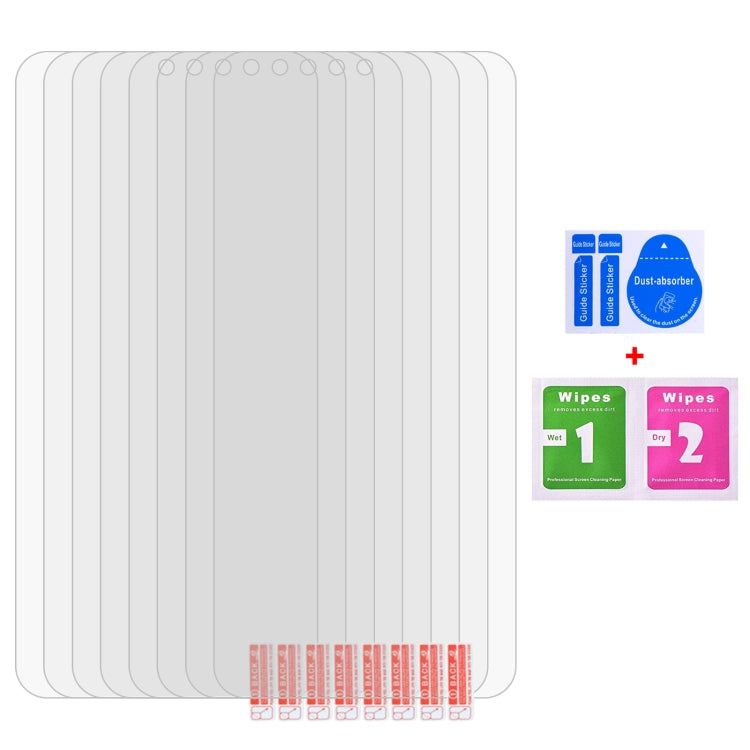 For Samsung Galaxy S22+ 5G 10pcs 0.26mm 9H 2.5D Tempered Glass Film, Fingerprint Unlocking Is Not Supported