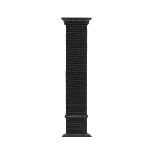 For Apple Watch Series 7 41mm / 6 & SE & 5 & 4 40mm / 3 & 2 & 1 38mm Mutural Nylon Watch Band(Black) - free shipping - PMC Jewellery - Order now!