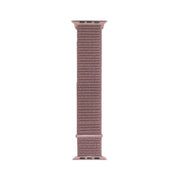 For Apple Watch Ultra 49mm&Watch Ultra 2 49mm / Series 9&8&7 45mm / SE 3&SE 2&6&SE&5&4 44mm / 3&2&1 42mm Mutural Nylon Watch Band(Pink) - Watch Bands by Mutural
