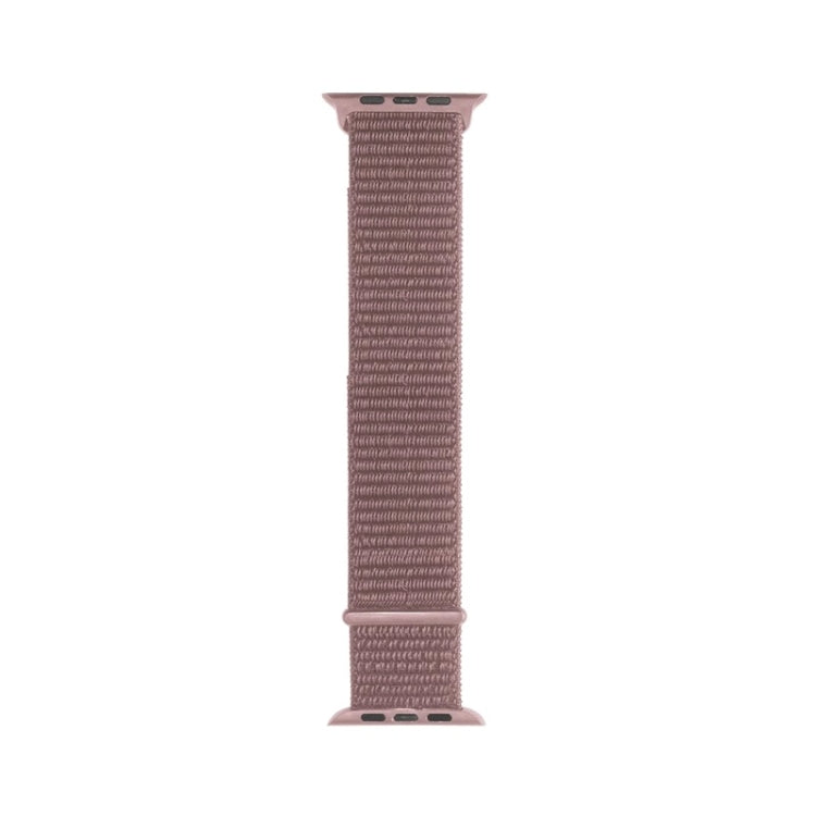 For Apple Watch Ultra 49mm&Watch Ultra 2 49mm / Series 9&8&7 45mm / SE 3&SE 2&6&SE&5&4 44mm / 3&2&1 42mm Mutural Nylon Watch Band(Pink) - Watch Bands by Mutural
