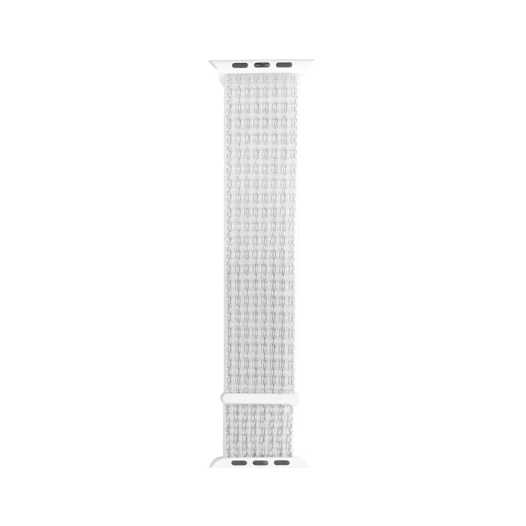For Apple Watch Apple Watch Ultra 49mm&Watch Ultra 2 49mm / Series 9&8&7 45mm / SE 3&SE 2&6&SE&5&4 44mm / 3&2&1 42mm Mutural Nylon Watch Band(White) - Watch Bands by Mutural | Online Shopping South Africa | PMC TechLife | Buy Now Pay Later Mobicred
