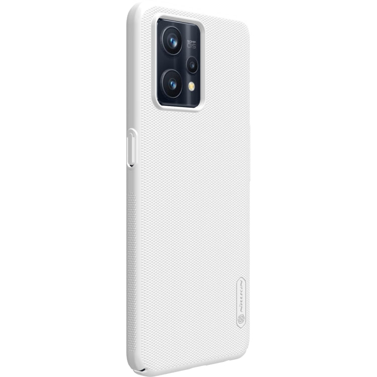 For OPPO Realme 9 Pro+ 5G NILLKIN Frosted PC Phone Case(White) - free shipping - PMC Jewellery - Order now!