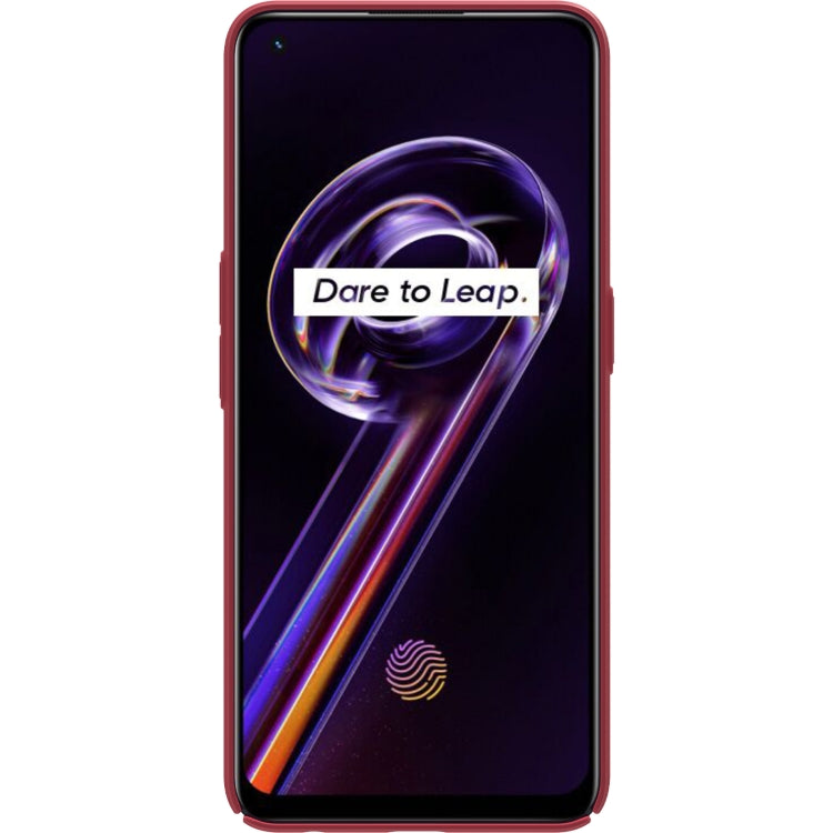 For OPPO Realme 9 Pro+ 5G NILLKIN Frosted PC Phone Case(Red) - free shipping - PMC TechLife - Order now!