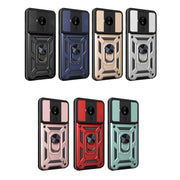 For Nokia C30 Sliding Camera Cover Design TPU+PC Phone Case(Green)