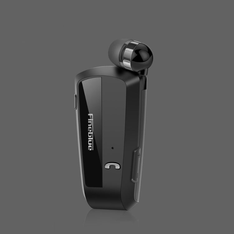 Fineblue F990 CVC6.0 Noise Reduction Lavalier Bluetooth Earphone, Support Vibration Reminder(Black) - Bluetooth Earphone by Fineblue | Online Shopping South Africa | PMC TechLife | Buy Now Pay Later Mobicred