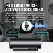 Q76 Smart HD Noise Reduction Voice Control Strong Magnetic Recording Pen, Capacity:8GB(Black)