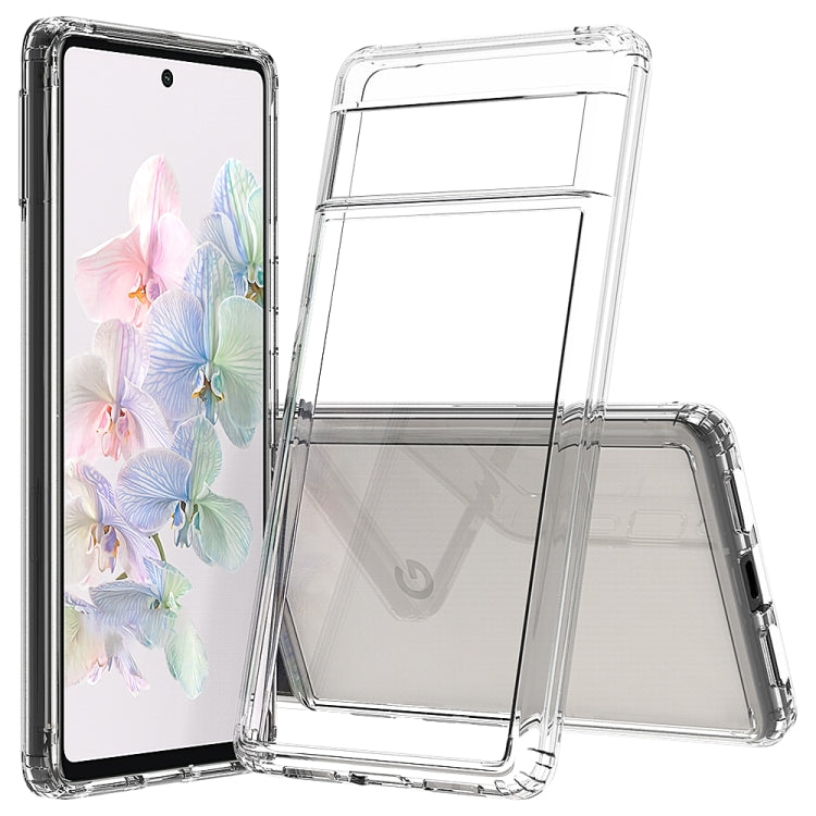 For Google Pixel 7 Scratchproof TPU + Acrylic Protective Case(Transparent) - free shipping - PMC TechLife - Order now!
