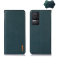 For Xiaomi Redmi K50 / K50 Pro KHAZNEH Nappa Top Layer Cowhide Leather Phone Case(Green) - Xiaomi Cases by PMC TechLife | Online Shopping South Africa | PMC TechLife