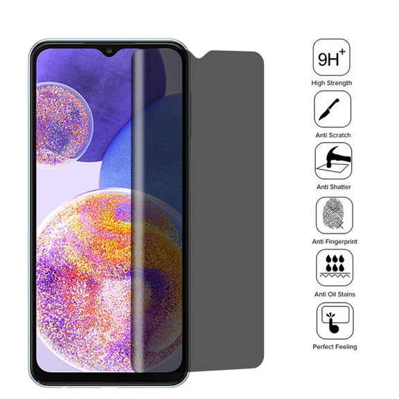 Full Cover Anti-peeping Tempered Glass Film For Samsung Galaxy A23