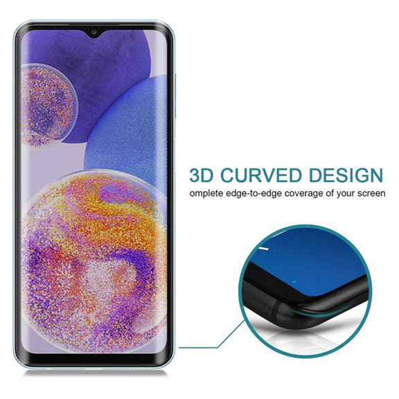 Full Cover Anti-peeping Tempered Glass Film For Samsung Galaxy A23