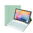 A610B Candy Color Bluetooth Keyboard Leather Case with Pen Slot For Samsung Galaxy Tab S6 Lite 10.4 inch SM-P610 / SM-P615(Light Green) - free shipping - PMC TechLife - Order now!