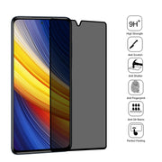 25 PCS Full Cover Anti-peeping Tempered Glass Film For Xiaomi Poco X3 Pro
