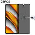 25 PCS Full Cover Anti-peeping Tempered Glass Film For Xiaomi Poco F3 -  by PMC TechLife | Online Shopping South Africa | PMC TechLife