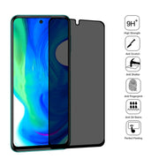25 PCS Full Cover Anti-peeping Tempered Glass Film For Xiaomi Poco M2 Pro