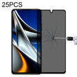25 PCS Full Cover Anti-peeping Tempered Glass Film For Xiaomi Poco X4 Pro 5G -  by PMC TechLife | Online Shopping South Africa | PMC TechLife