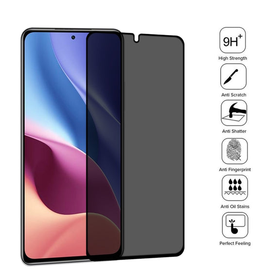 25 PCS Full Cover Anti-peeping Tempered Glass Film For Xiaomi Redmi K40 / K40S