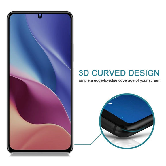 25 PCS Full Cover Anti-peeping Tempered Glass Film For Xiaomi Redmi K40 / K40S