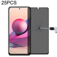 25 PCS Full Cover Anti-peeping Tempered Glass Film For Xiaomi Poco M5s / Redmi Note 10S - Poco M5s Tempered Glass by PMC TechLife | Online Shopping South Africa | PMC TechLife