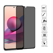25 PCS Full Cover Anti-peeping Tempered Glass Film For Xiaomi Poco M5s / Redmi Note 10S