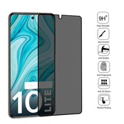 25 PCS Full Cover Anti-peeping Tempered Glass Film For Xiaomi Redmi Note 10 Lite