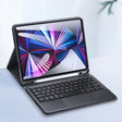 DUX DUCIS Bluetooth Keyboard Leather Case with Touchpad & Smart Sleep Function For iPad Air 4/5 / iPad Pro 11 2018/2020/2021/2022(Black) - Universal by DUX DUCIS | Online Shopping South Africa | PMC TechLife | Buy Now Pay Later Mobicred