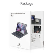 DUX DUCIS Bluetooth Keyboard Leather Case with Touchpad & Smart Sleep Function For iPad Air 4/5 / iPad Pro 11 2018/2020/2021/2022(Black)