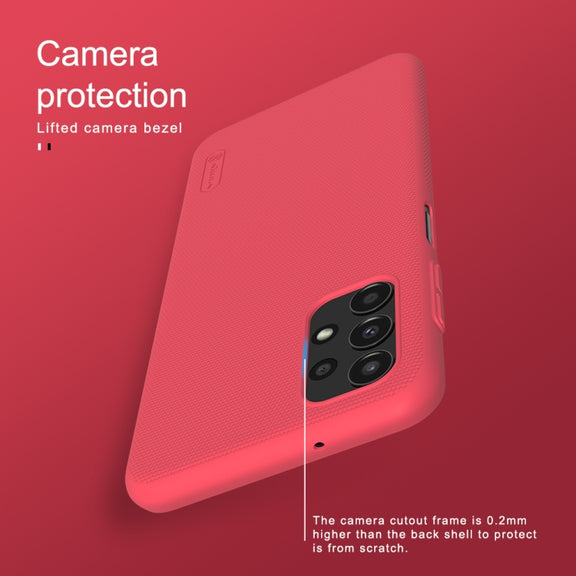 For Samsung Galaxy A13 4G NILLKIN Frosted PC Phone Case(White)
