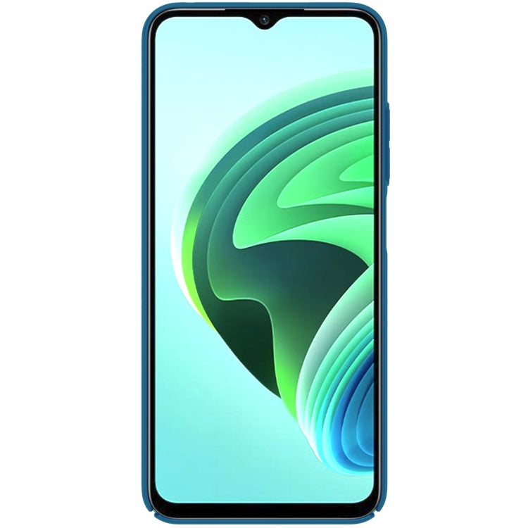 For Xiaomi Redmi Note 11E / Redmi 10 5G NILLKIN Frosted PC Phone Case(Blue) - Xiaomi Cases by NILLKIN | Online Shopping South Africa | PMC TechLife | Buy Now Pay Later Mobicred